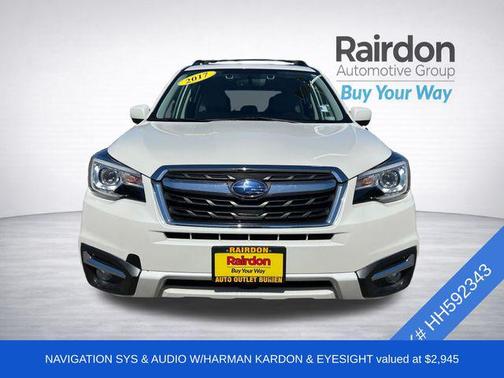 Crystal White Pearl 2017 Subaru Forester 2.5i Limited