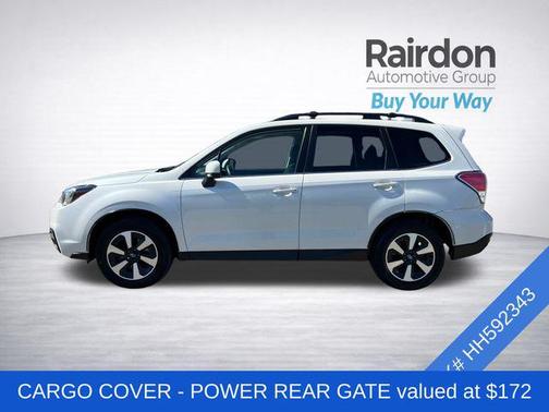 Crystal White Pearl 2017 Subaru Forester 2.5i Limited