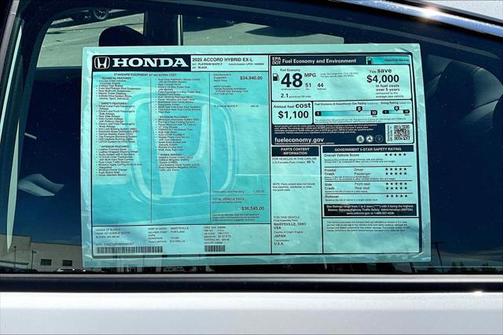 2025 Honda Accord Hybrid EX-L