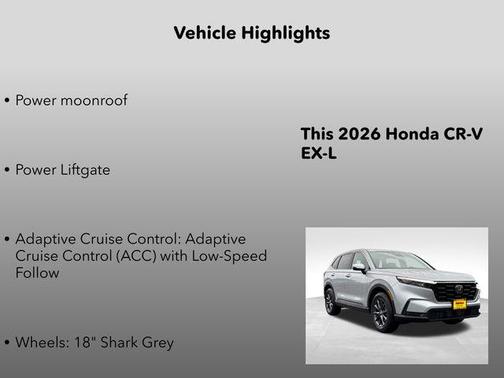 2026 Honda CR-V EX-L AWD