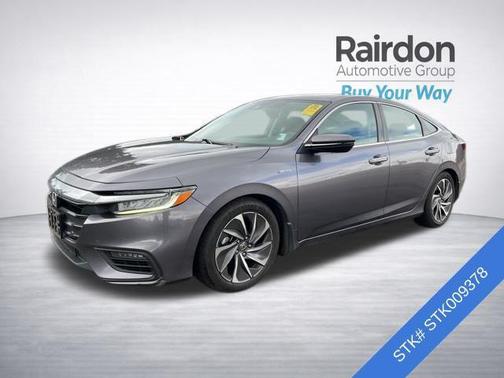 Modern Steel Metallic 2021 Honda Insight Touring