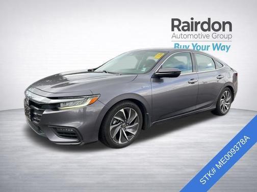Modern Steel Metallic 2021 Honda Insight Touring