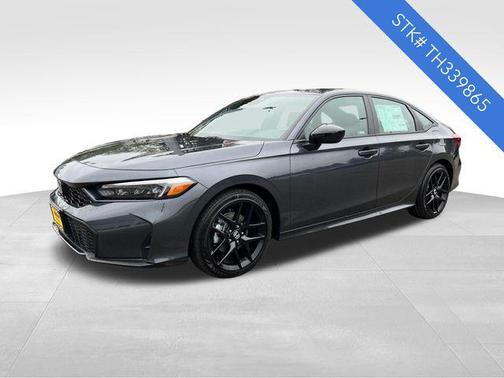 Meteorite Gray Metallic 2026 Honda Civic Hybrid Sport