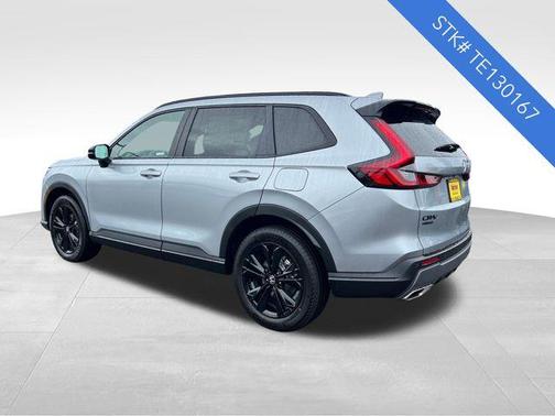 Solar Silver Metallic 2026 Honda CR-V Hybrid Sport Touring AWD