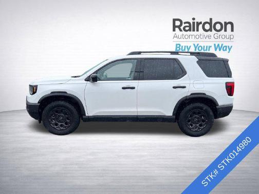 Platinum White Pearl 2026 Honda Passport AWD TrailSport Elite Blackout