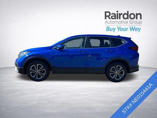 Aegean Blue Metallic 2022 Honda CR-V AWD EX