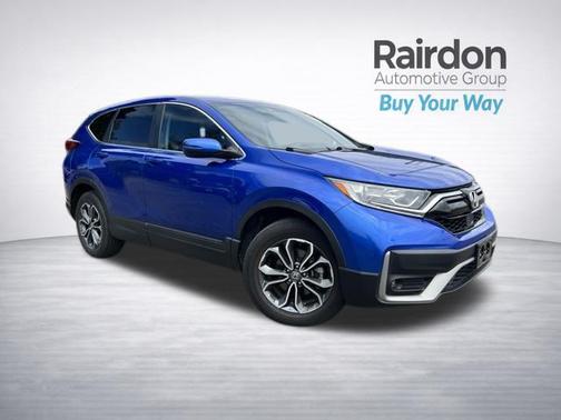 Aegean Blue Metallic 2022 Honda CR-V AWD EX