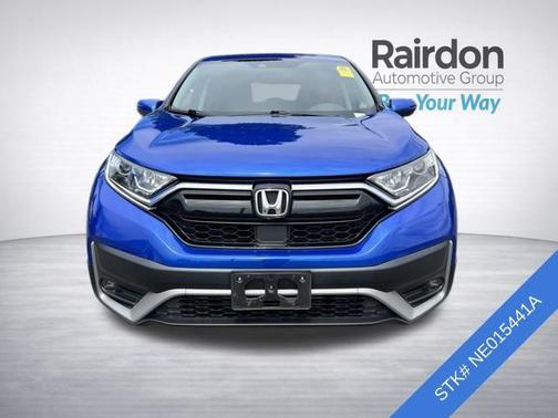 Aegean Blue Metallic 2022 Honda CR-V AWD EX