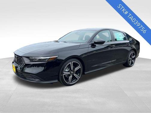 Crystal Black Pearl 2026 Honda Accord Hybrid Sport