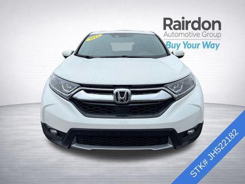 White Diamond Pearl 2018 Honda CR-V EX