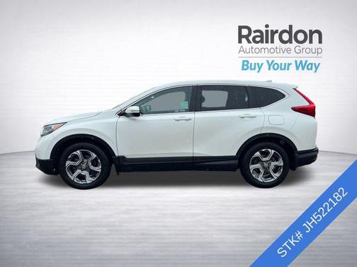 White Diamond Pearl 2018 Honda CR-V EX