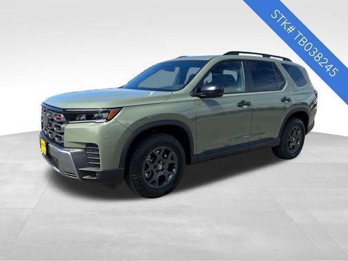 Ash Green Metallic 2026 Honda Pilot TrailSport
