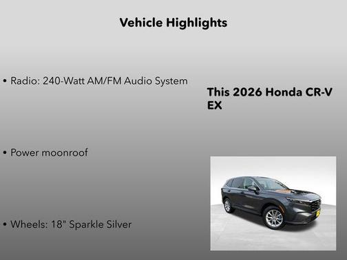 2026 Honda CR-V EX AWD