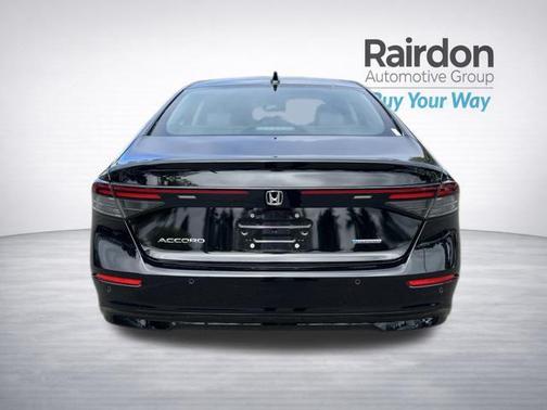 Crystal Black Pearl 2025 Honda Accord Hybrid EX-L