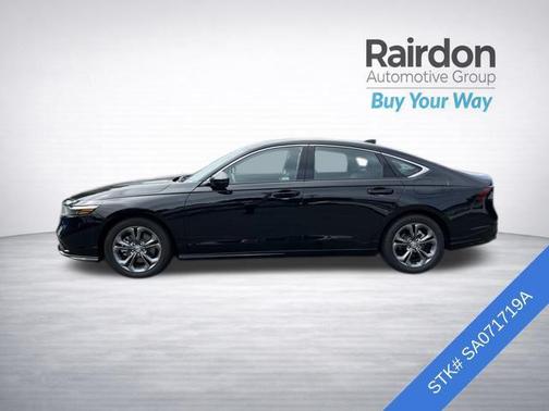 Crystal Black Pearl 2025 Honda Accord Hybrid EX-L