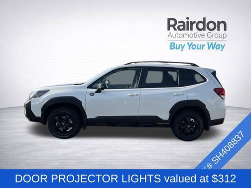 Crystal White Pearl 2025 Subaru Forester Wilderness