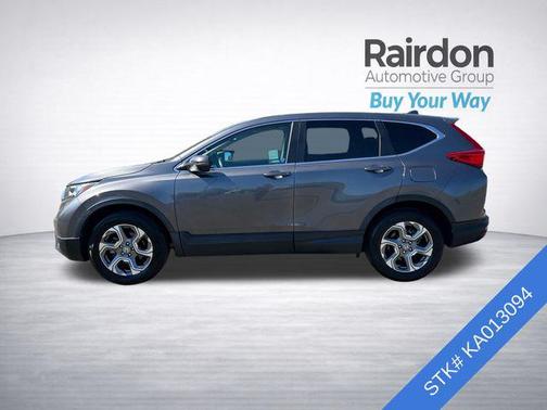 Modern Steel Metallic 2019 Honda CR-V EX-L
