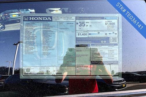 2026 Honda CR-V Hybrid TrailSport AWD
