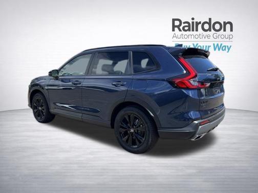 Canyon River Blue Metallic 2026 Honda CR-V Hybrid Sport Touring AWD