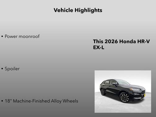 2026 Honda HR-V EX-L