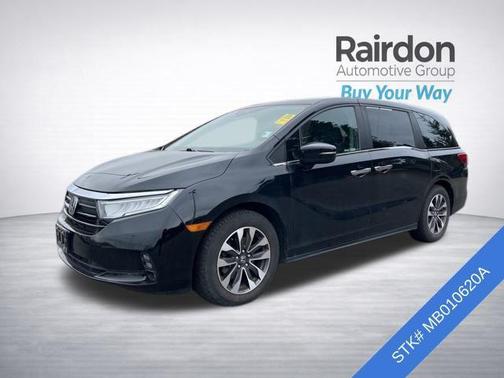Crystal Black Pearl 2021 Honda Odyssey EX-L