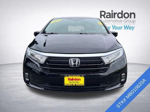 Crystal Black Pearl 2021 Honda Odyssey EX-L