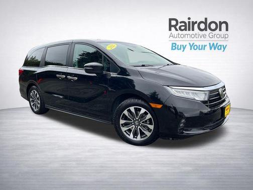 Crystal Black Pearl 2021 Honda Odyssey EX-L