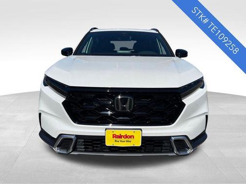 Platinum White Pearl 2026 Honda CR-V Hybrid Sport Touring AWD