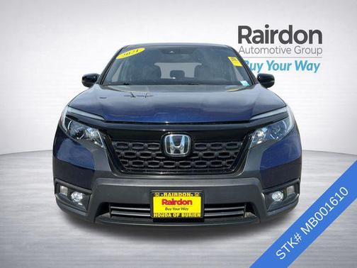 Obsidian Blue Pearl 2021 Honda Passport AWD EX-L