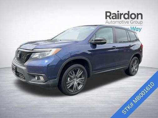 Obsidian Blue Pearl 2021 Honda Passport AWD EX-L