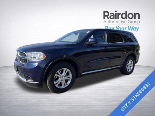 True Blue Pearlcoat 2013 Dodge Durango SXT
