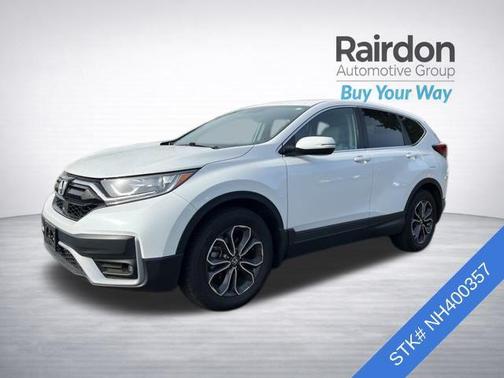 Platinum White Pearl 2022 Honda CR-V 2WD EX-L