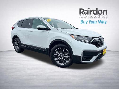 Platinum White Pearl 2022 Honda CR-V 2WD EX-L