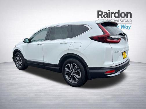 Platinum White Pearl 2022 Honda CR-V 2WD EX-L