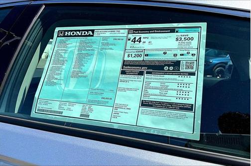 2025 Honda Accord Hybrid Touring