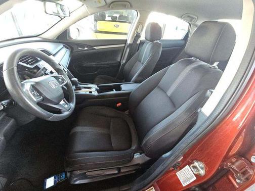 Molten Lava Pearl 2020 Honda Civic LX