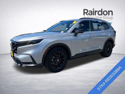 Lunar Silver Metallic 2024 Honda CR-V Hybrid Sport FWD