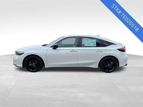 Platinum White 2026 Honda Civic Sport