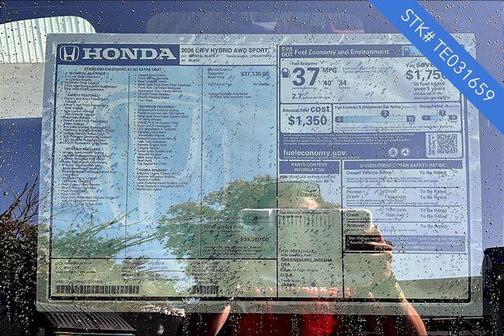 2026 Honda CR-V Hybrid Sport AWD
