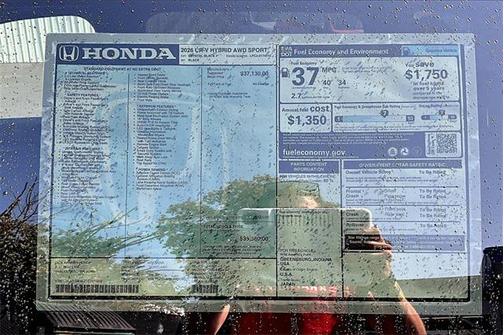 2026 Honda CR-V Hybrid Sport