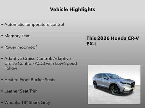 2026 Honda CR-V EX-L AWD