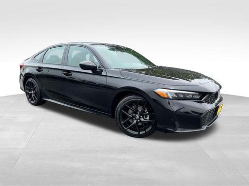 Crystal Black Pearl 2026 Honda Civic Hybrid Sport