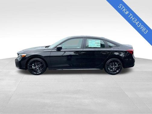 Crystal Black Pearl 2026 Honda Civic Hybrid Sport
