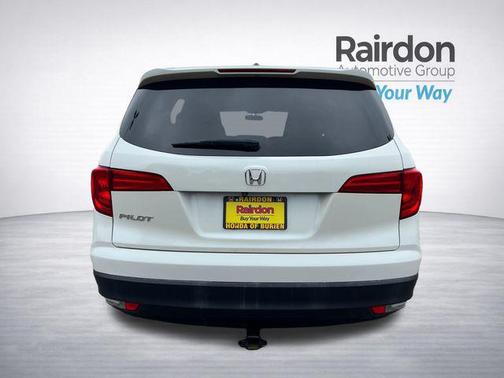 White Diamond Pearl 2016 Honda Pilot EX