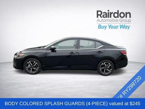 Super Black 2024 Nissan Sentra SV