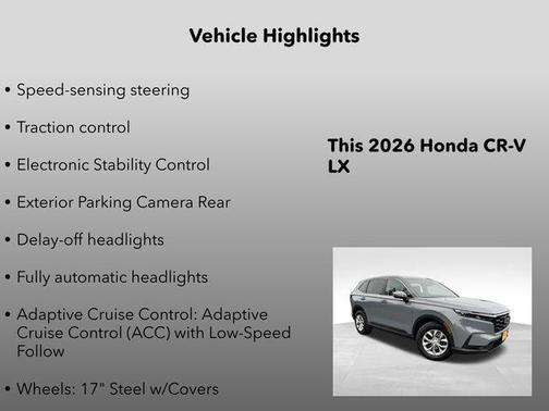 2026 Honda CR-V LX AWD