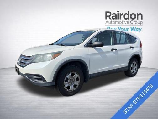 White Diamond Pearl 2014 Honda CR-V LX