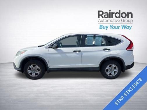 White Diamond Pearl 2014 Honda CR-V LX