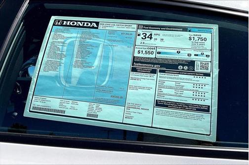 2025 Honda Civic Sport