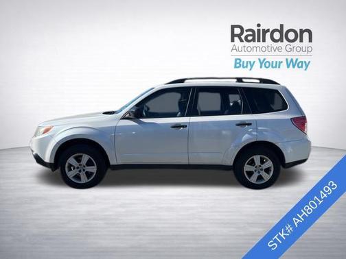 Satin White Pearl 2010 Subaru Forester 2.5 X